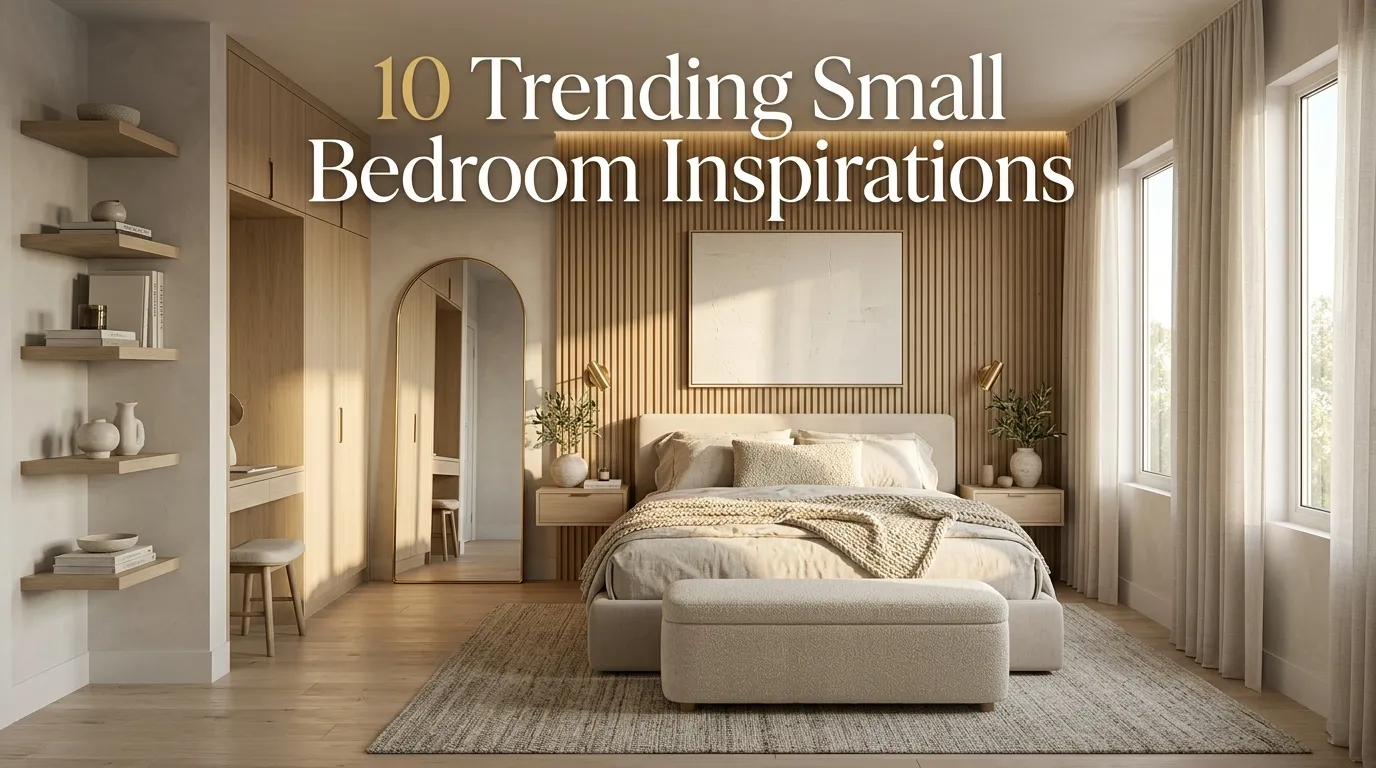 10 Trending Small Bedroom Inspirations