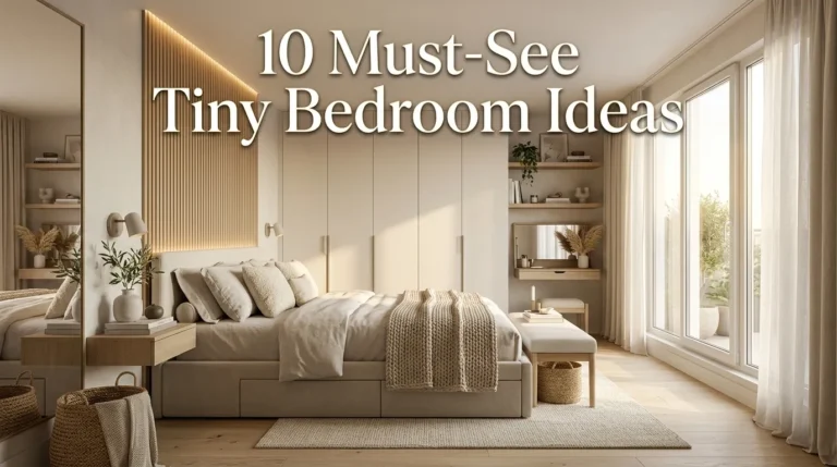 10 Must See Tiny Bedroom Ideas