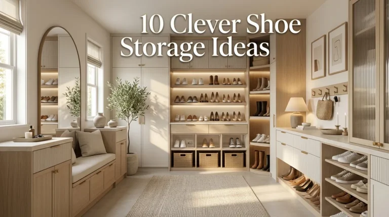 10 Clever Shoe Storage Ideas