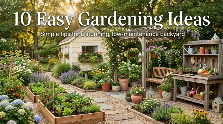 10 Easy Gardening Ideas
