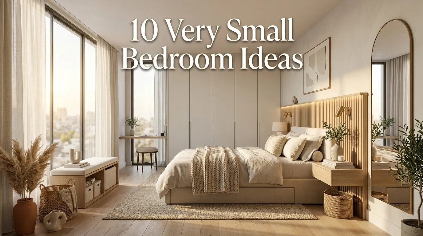 10 Very Small Bedroom Ideas