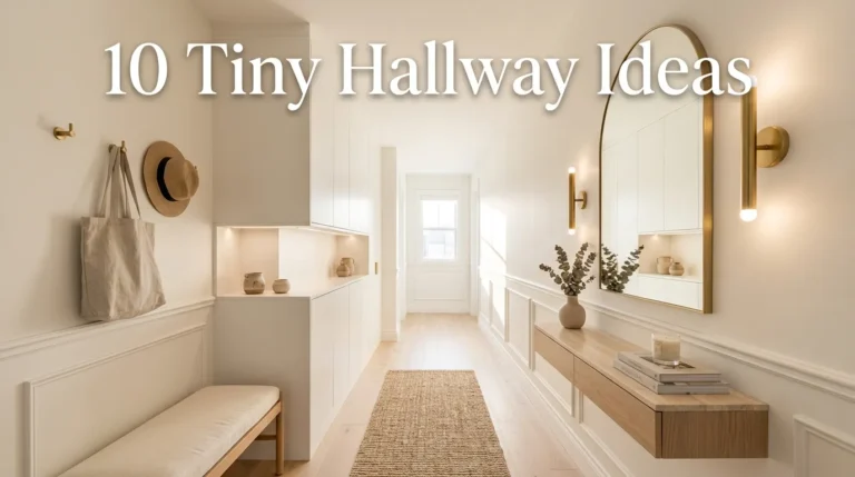 10 Tiny Hallway Ideas