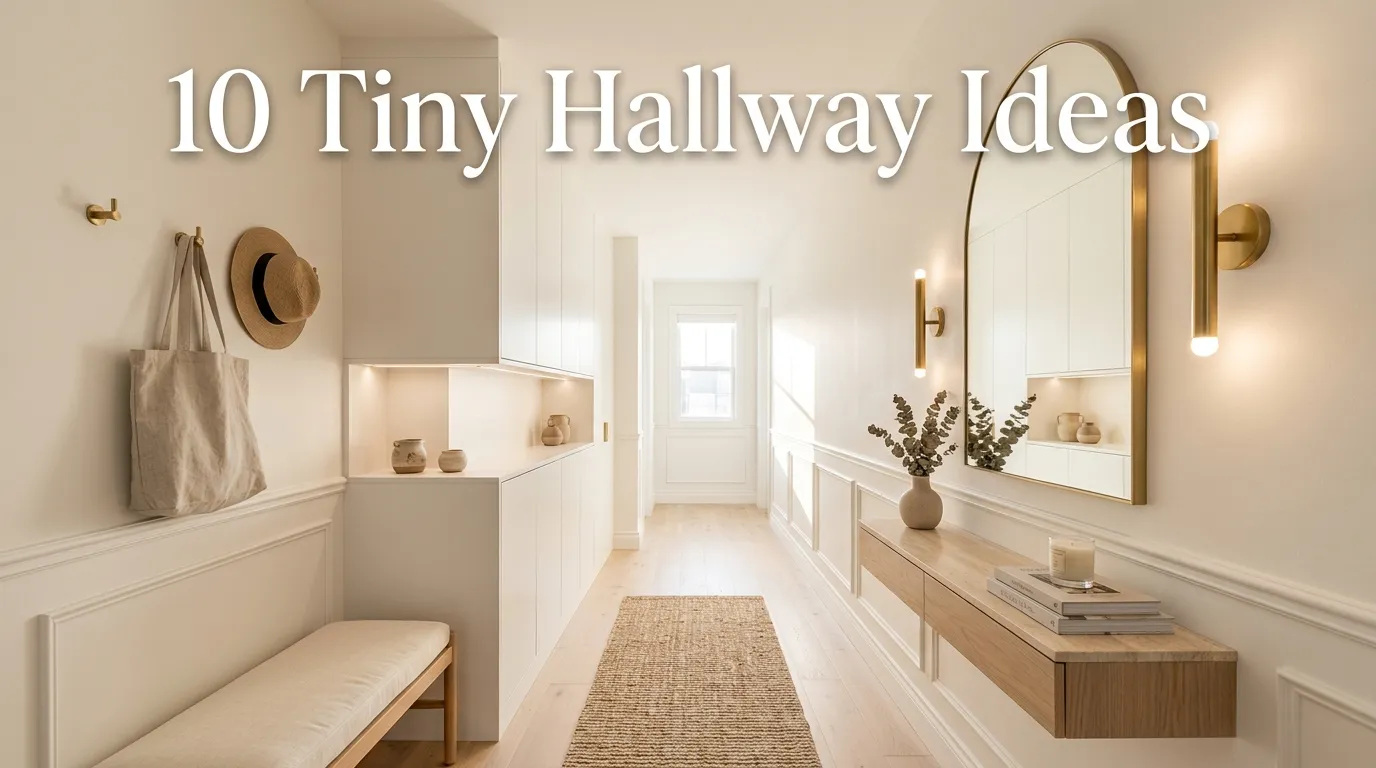 10 Tiny Hallway Ideas