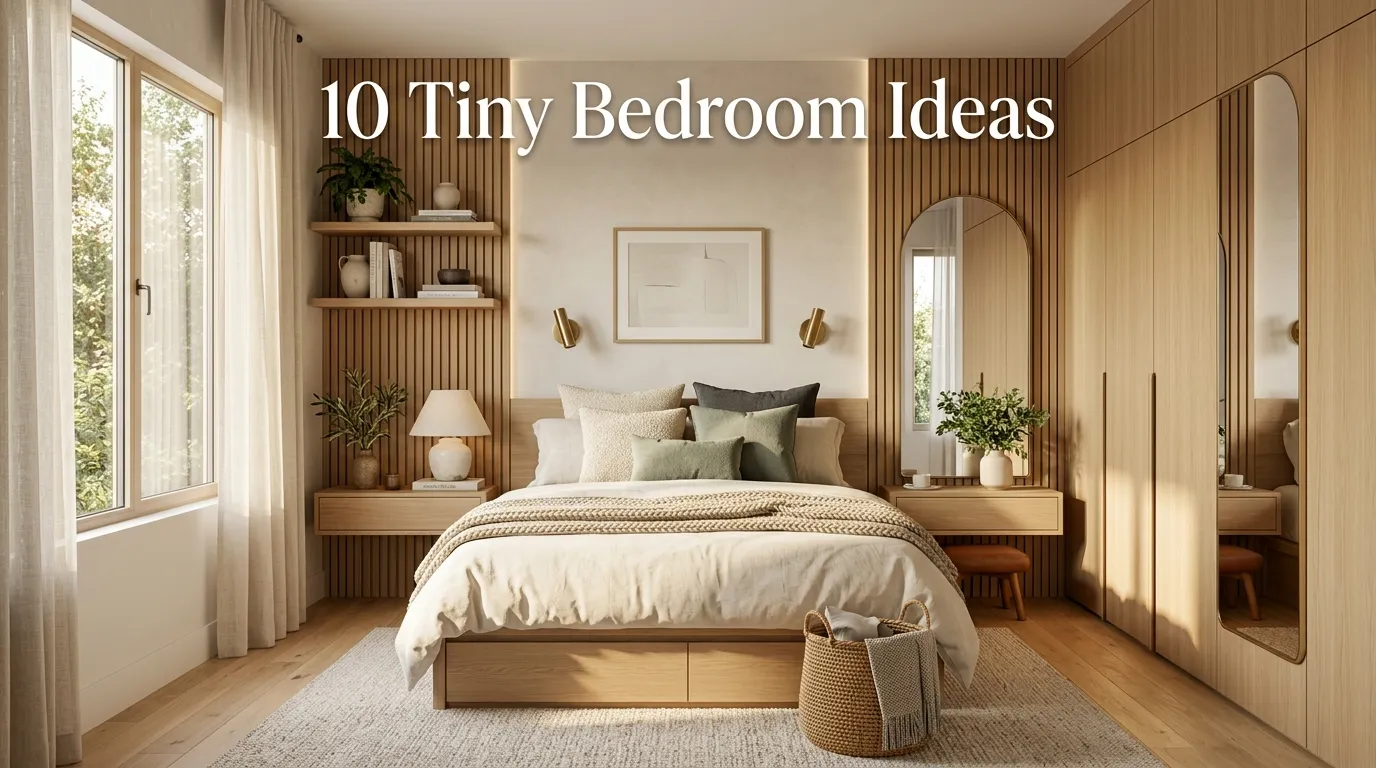 10 Tiny Bedroom Ideas