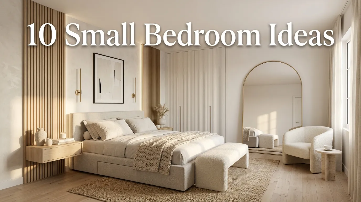 10 Small Bedroom Ideas 3