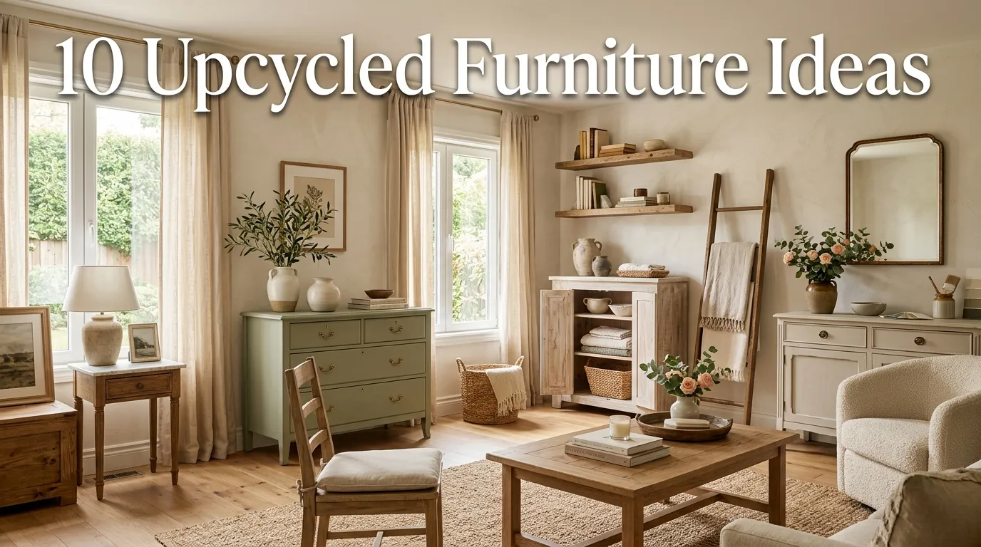 10 Upcycled Furniture Ideas