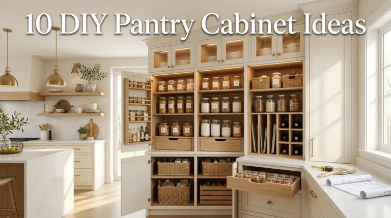 10 DIY Pantry Cabinet Ideas