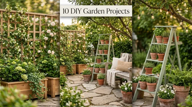 10 DIY Garden Projects