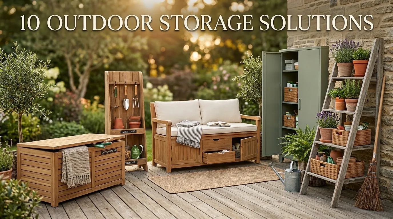 10 Outdoor Storage Solutions