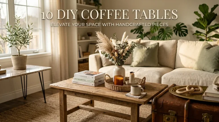 10 DIY Coffee Tables