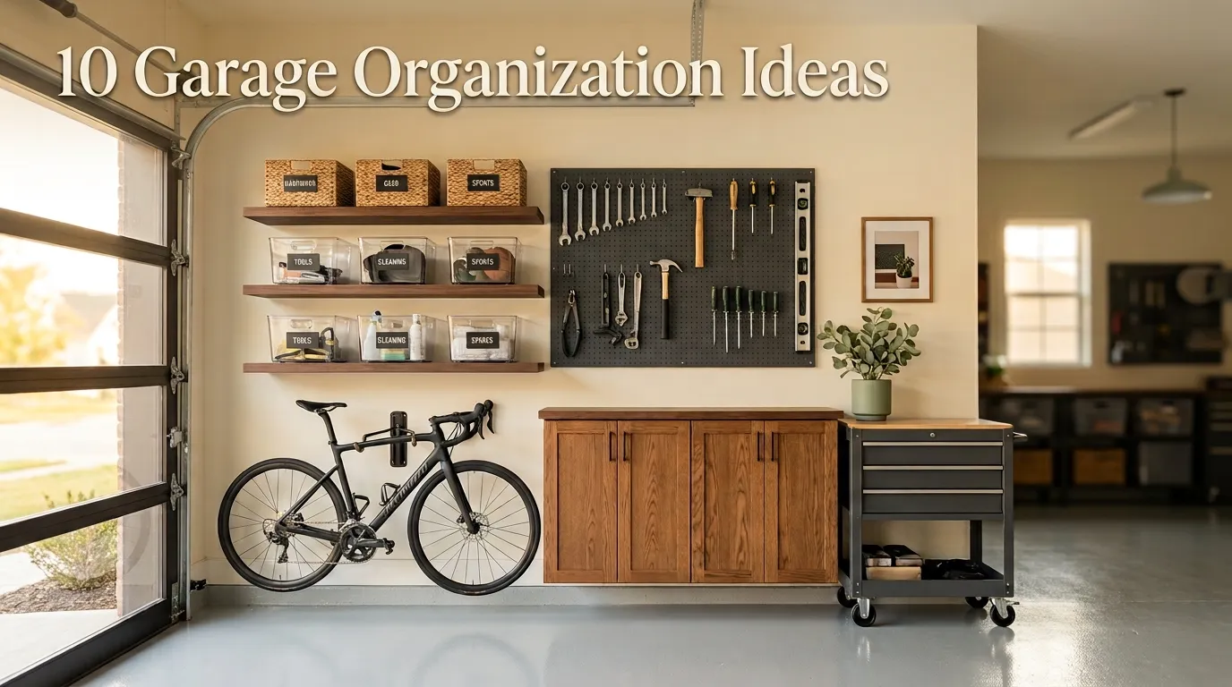 10 Garage Organization Ideas