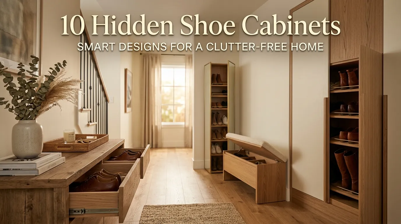 10 Hidden Shoe Cabinets