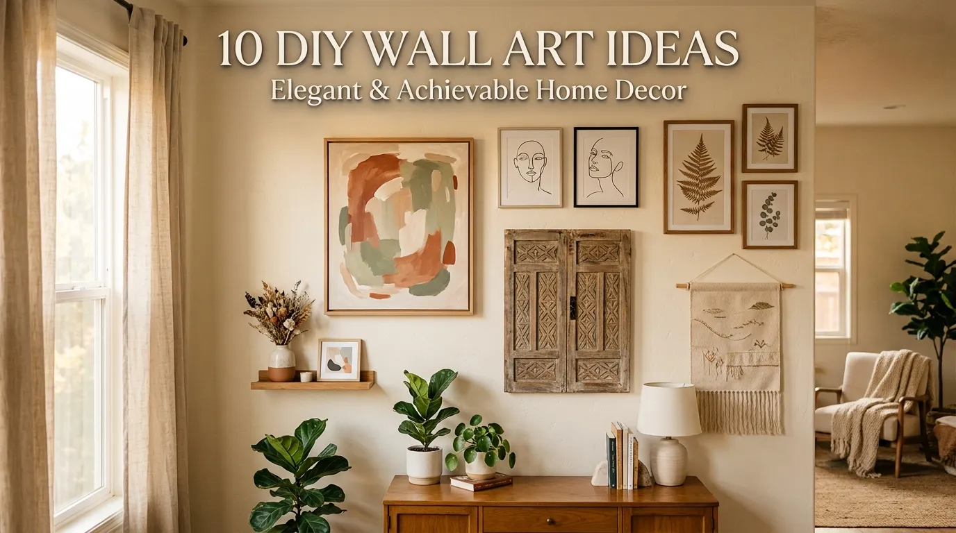 10 DIY Wall Art Ideas