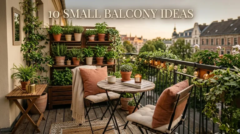 10 Small Balcony Ideas
