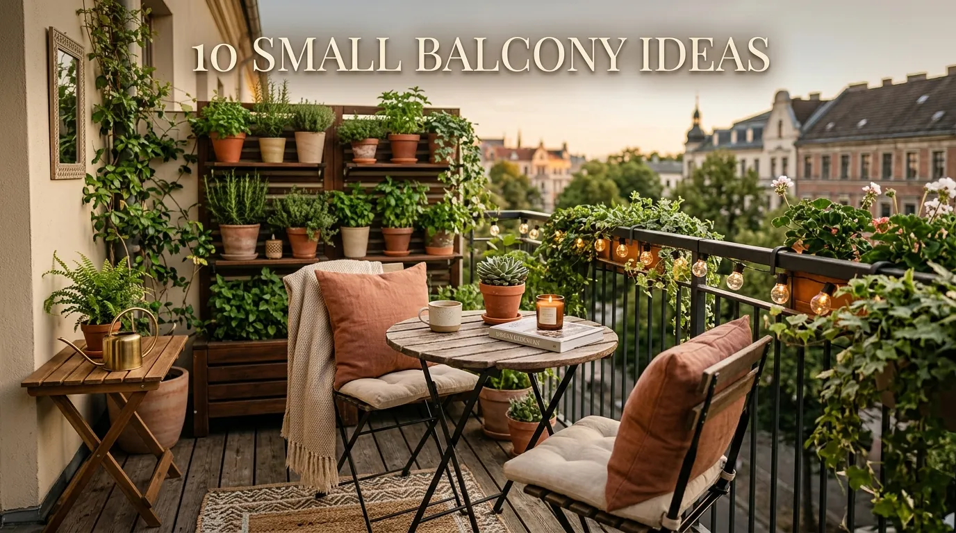 10 Small Balcony Ideas