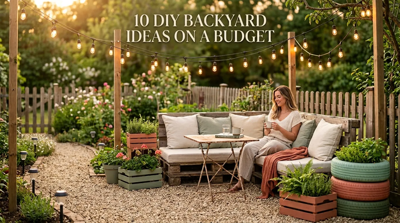 10 DIY Backyard Ideas on a Budget